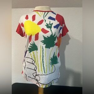 Laie Productions Tee, Size M, 100% Cotton Pablo Picasso T shirt